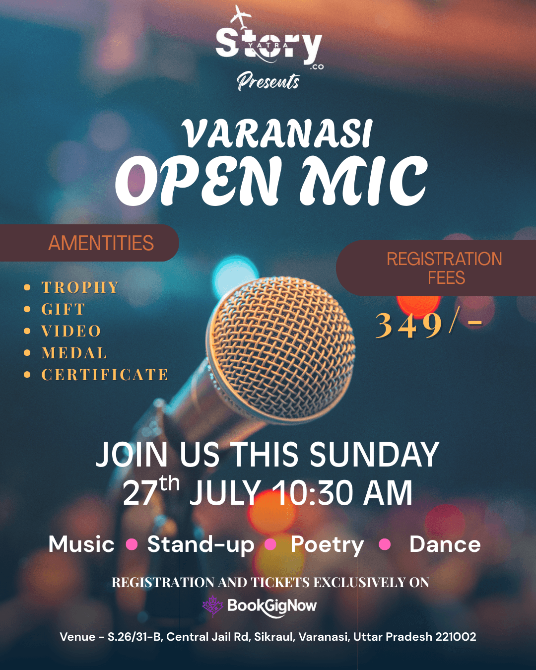VARANASI OPEN MIC 