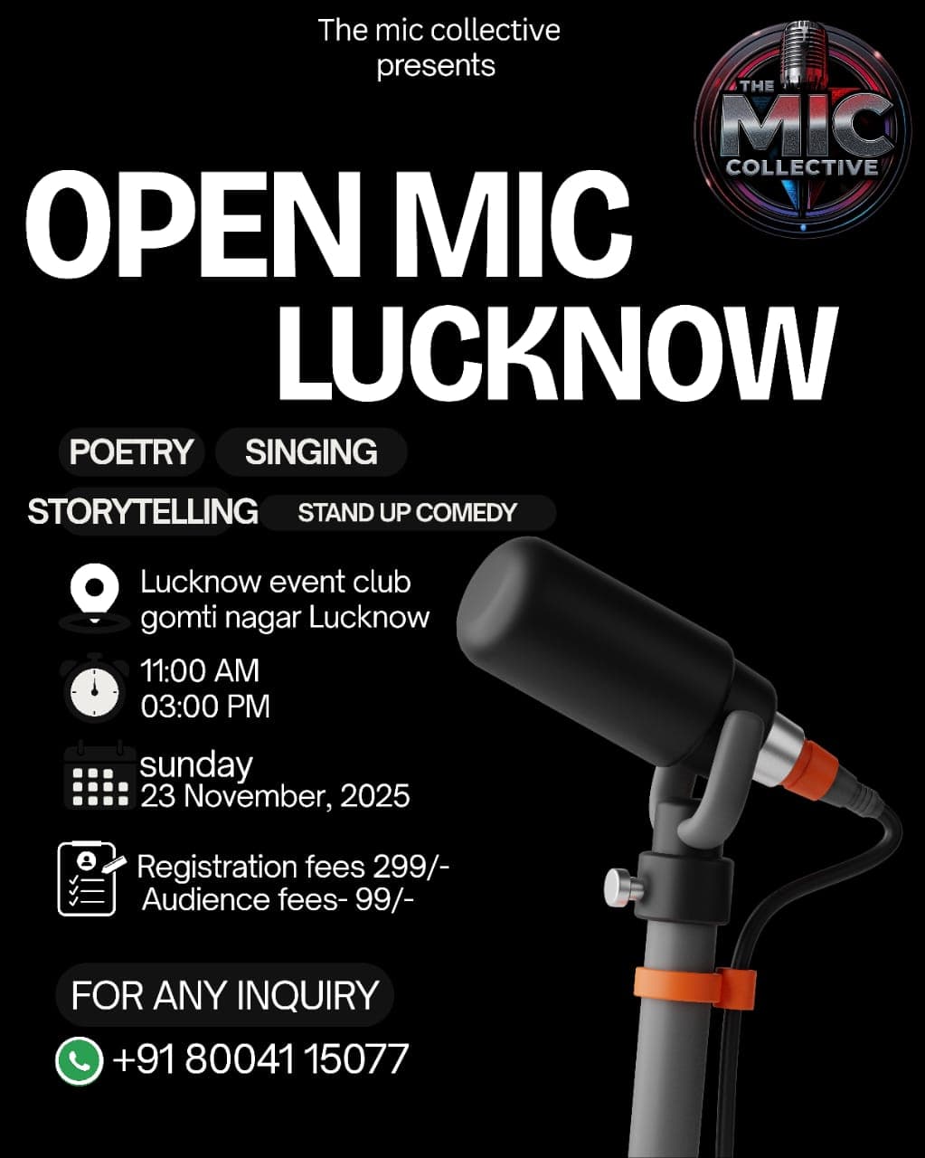 Open Mic Lucknow